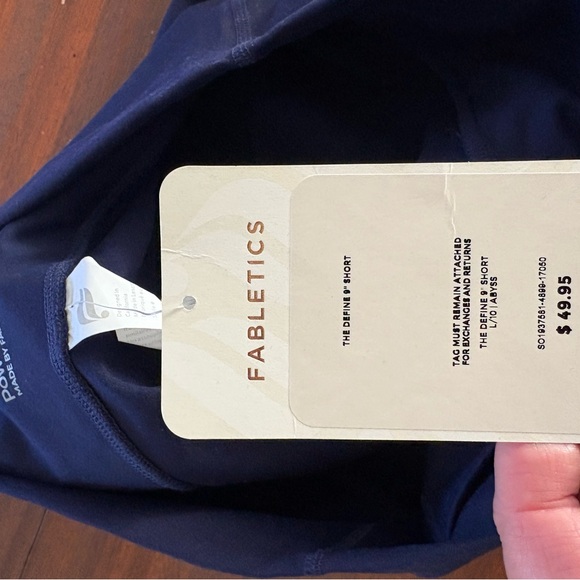 L/10 Fabletics Dark Blue Oasis - Picture 6 of 6